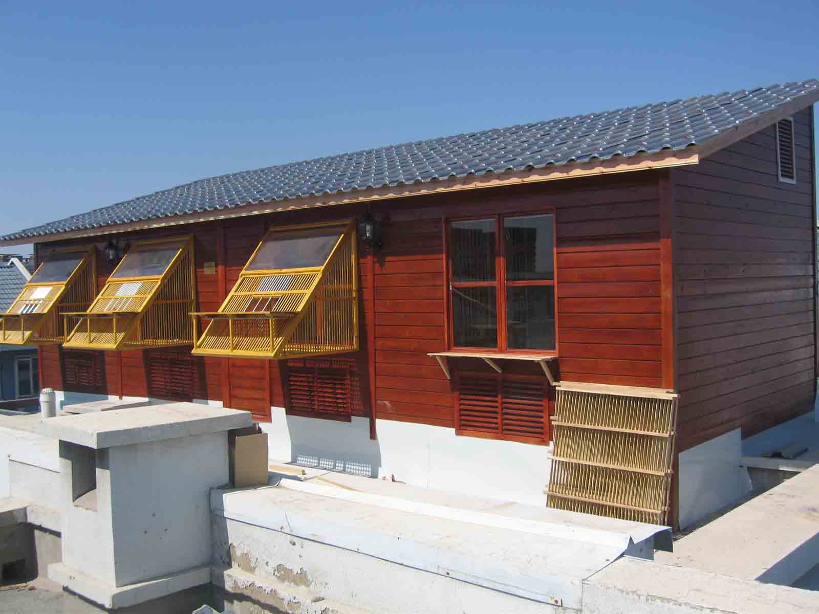 天津鸽友楼顶鸽舍