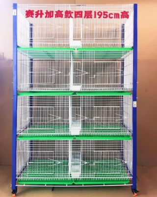 鸽子台式繁殖巢箱台湾赛升加粗加高信鸽配对笼训放展示四层促销