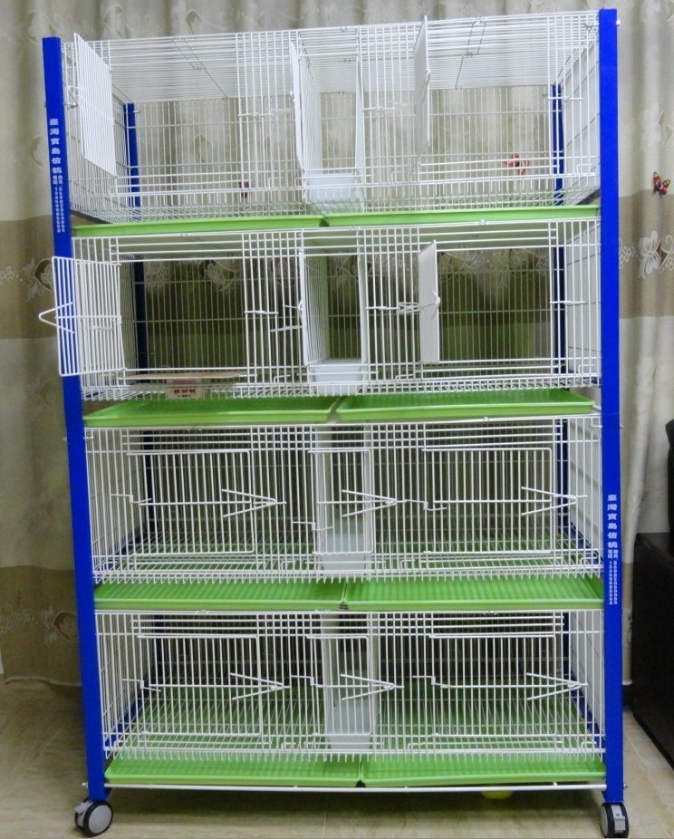 台湾高级配对笼,赛鸽调节箱4层-台湾原装制造!