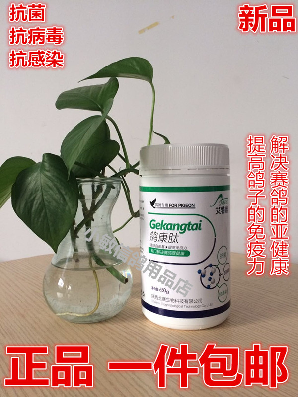 艾特唯鸽康肽650g抗菌抗病毒提高的鸽子的免疫力解决赛鸽亚健康