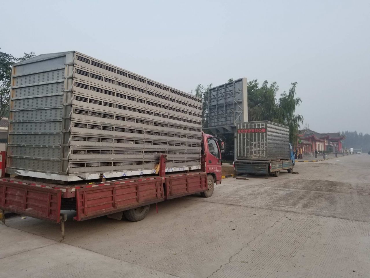 六千羽赛鸽二手放飞笼出售