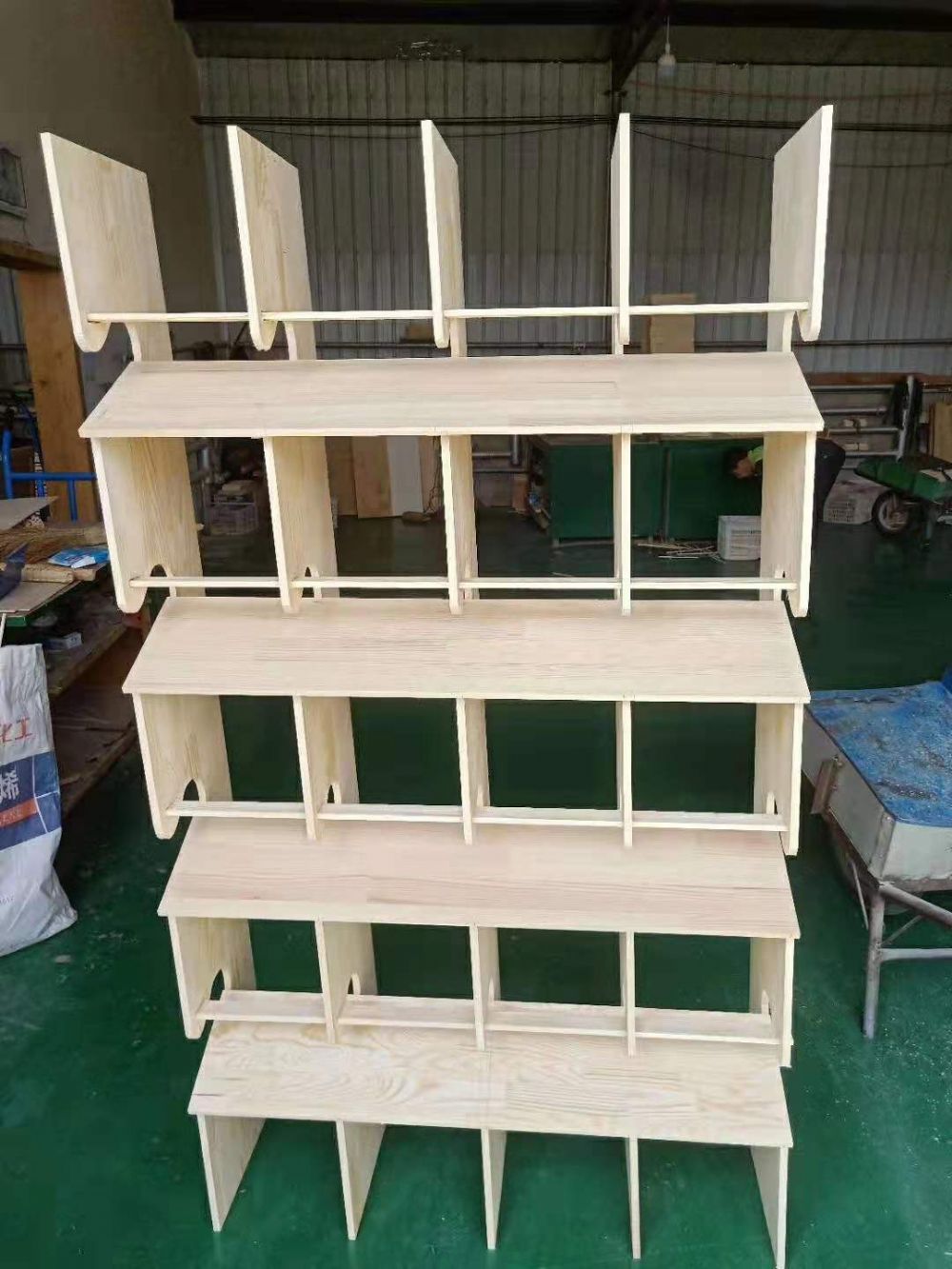 木质组合栖架产品展示--中信网鸽业大全